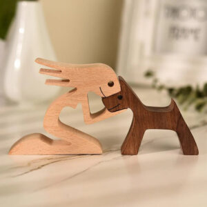 doglove-donnaecucciolo.webp.jpeg TimberPaw Handcrafted Dog Figurine